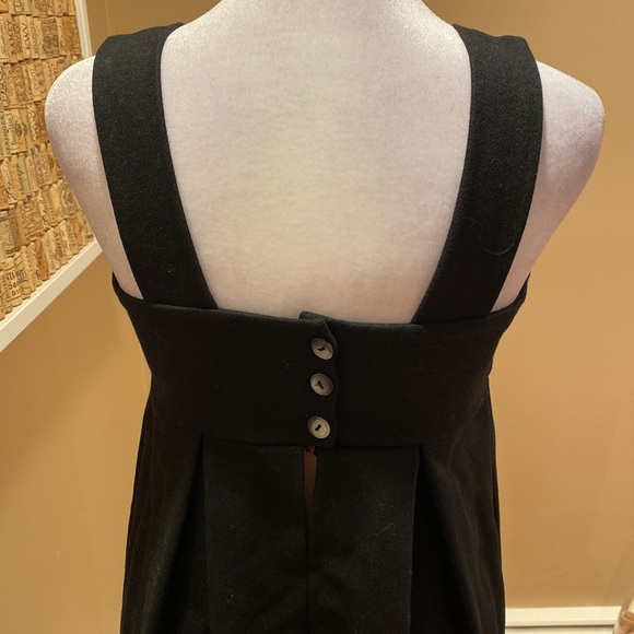 NWT.  Love Black Wool Pleated Dress.  34” length - Picture 9 of 15